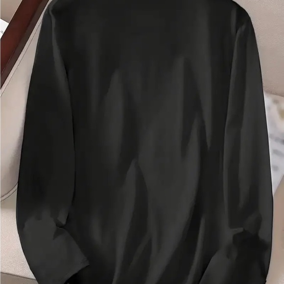 Saint Michael Defend us in Battle black long sleeves graphic tee women XXL new - Picture 5 of 6